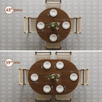 Extendable Dining Room Table Round Dining Table for 4 6 8, 43"-59" Modern Wood Kitchen Table with Removable Leaves Extendable Dinner Tables|Living Room|Small Space